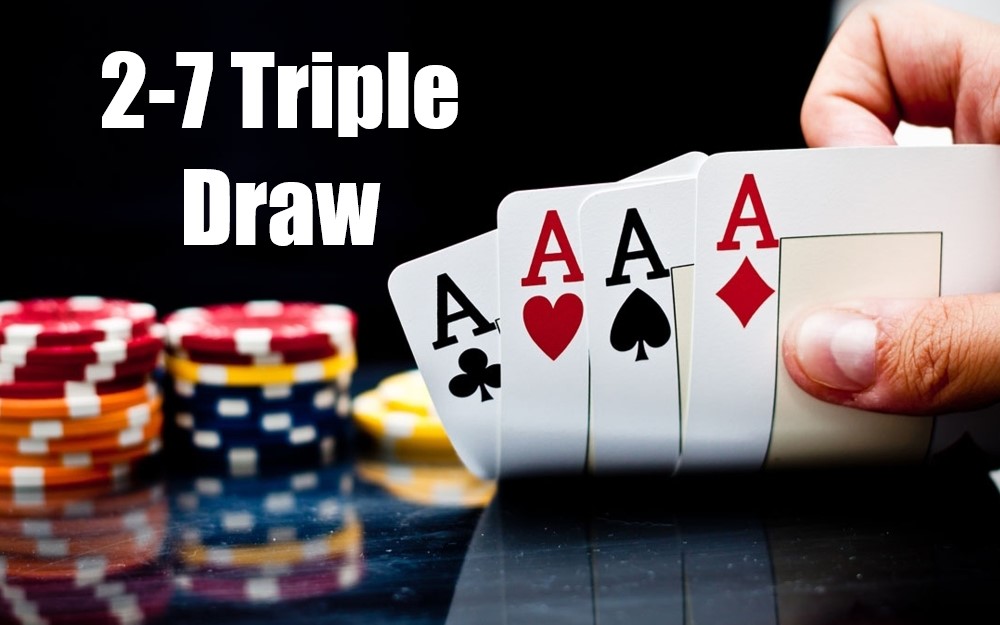 2-7 Triple Draw poker games