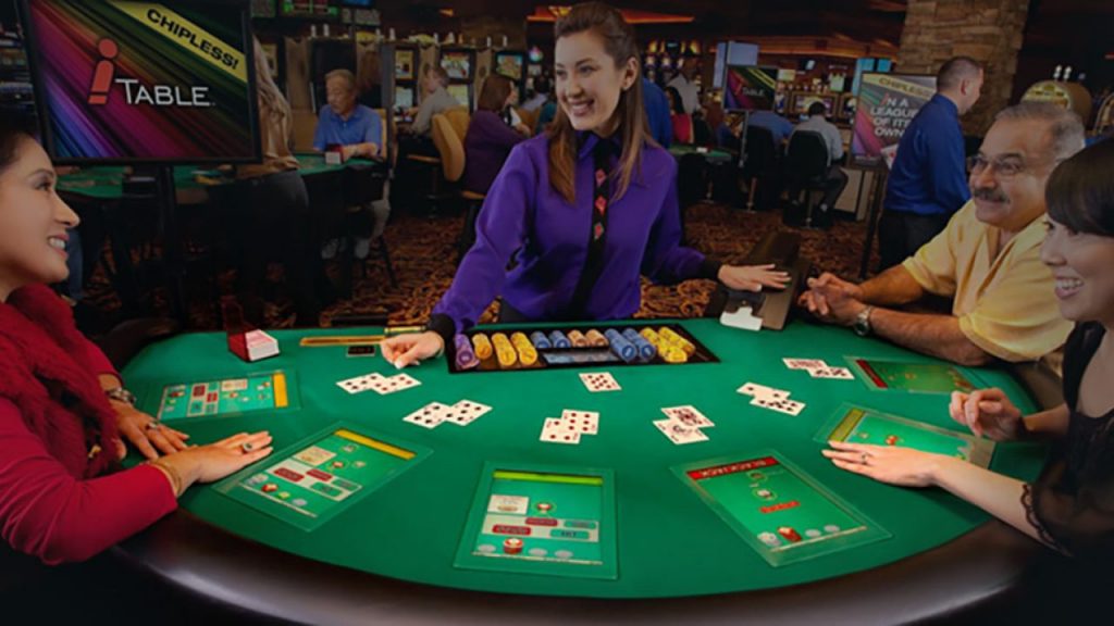 Live casino poker